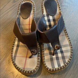 Burberry wedges